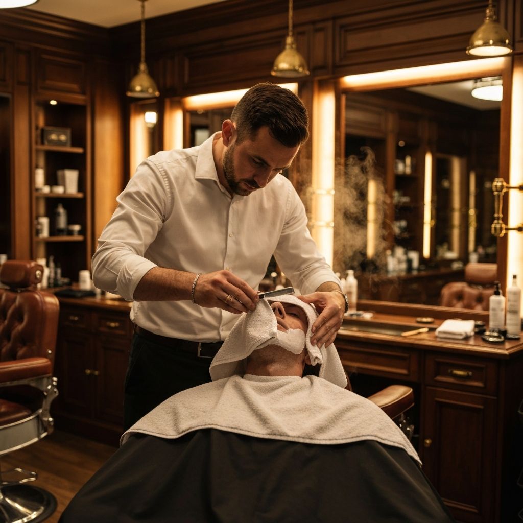 Afeitado tradicional